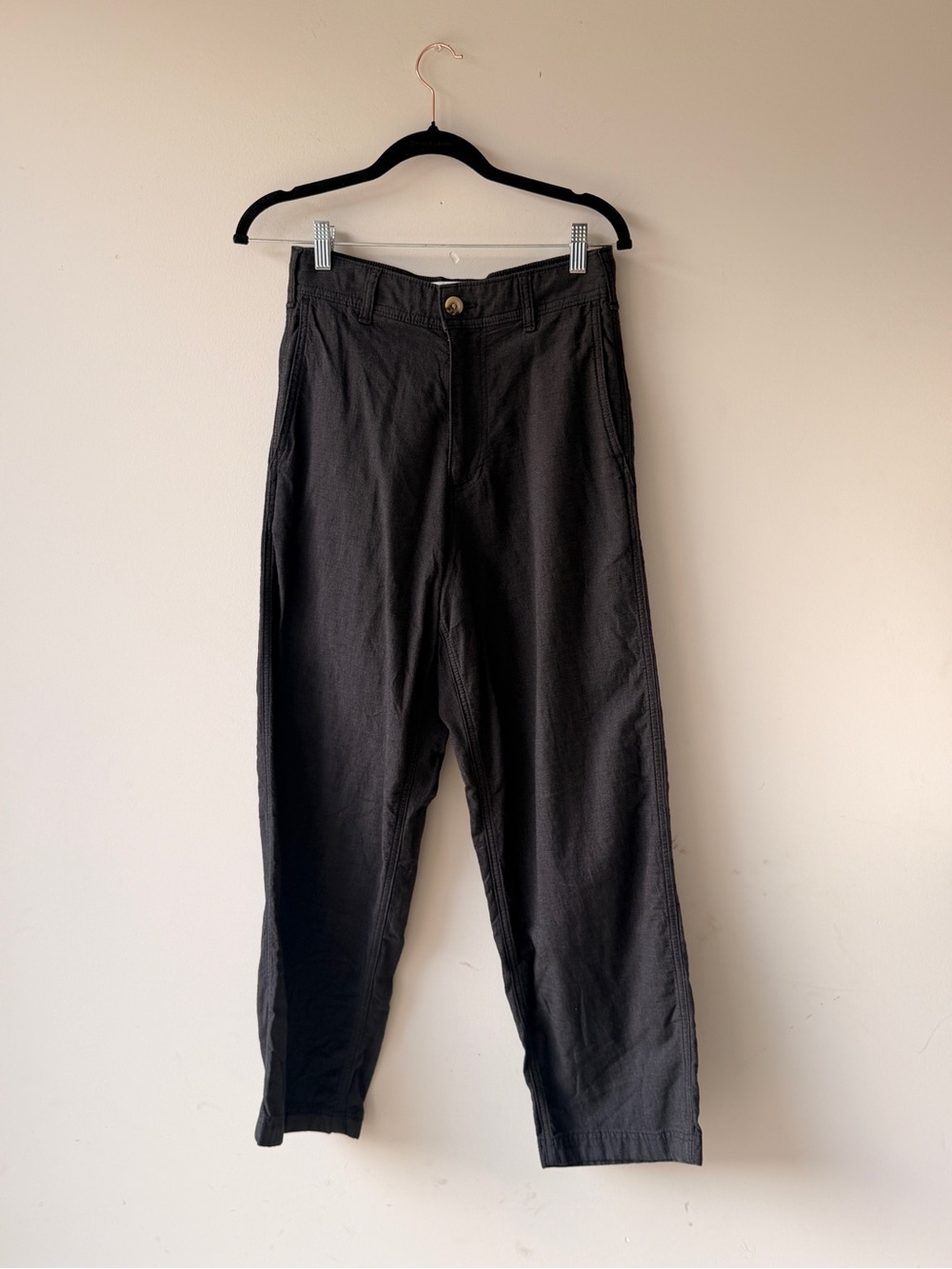 Hollister Men's Black Casual Chinos